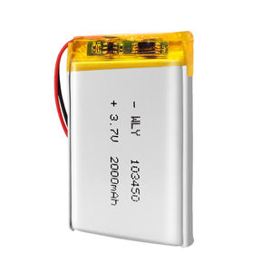 큰 용량 3.7v 1800mah 2000mAh 배터리 103450 리튬 이온 배터리 - Product Image 2
