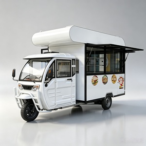 Chariot alimentaire portable avec structure pliable et système de cuisine complet pour les vendeurs de marché - Product Image 4