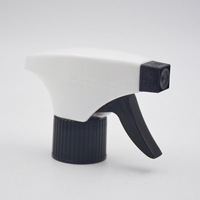 Pulvérisateur à gâchette en plastique multicolore 28/410, tête de pulvérisation manuelle pour contenants de nettoyage liquide