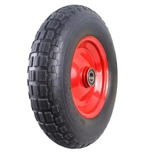 13 14 15 16 pouces brouette pneu pneumatique <span class=keywords><strong>roue</strong></span> 4.00-8 pour chariot chariot pneu caoutchouc brouette pneu 4.00x8 3.50x8 - Product Image 1