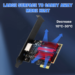 Tarjeta de Red <span class=keywords><strong>PCI</strong></span>-E con Puertos RJ45 de 2.5G, Tarjeta de Red <span class=keywords><strong>PCI</strong></span> <span class=keywords><strong>Express</strong></span> Realtek RTL8125B de 2.5Gbps - Product Image 4