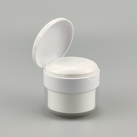 Pot cosmétique vide en acrylique de 50g avec couvercle à pression, flacon en plastique sans air pour crème et lotion, emballage pour soins de la peau