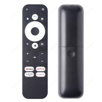 MECOOL télécommande pour MECOOL KM7 Plus Smart TV Box prise en charge 2.4G/5.0G/BT 5.0/AV1 Google TV lecteur multimédia à distance