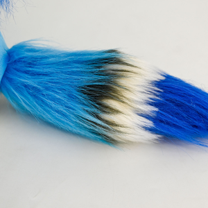 Peluche de Lobo <span class=keywords><strong>Azul</strong></span> Personalizado con Cola Peluda, Relleno de Algodón, con Certificación OEM, CPC y CE - Product Image 4