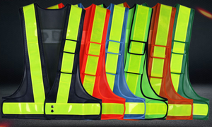 الصين مصنع بالجملة مرحبا فيس <span class=keywords><strong>en471</strong></span> الفئة <span class=keywords><strong>2</strong></span> الفلورسنت الأصفر البرتقالي شبكة انعكاسية صدريات لل خارج ليلة تشغيل السلامة - Product Image 6