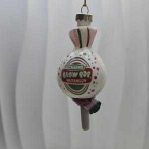 High Quality Handmade Blown Glass Toy <strong>Roll</strong> Suction Nozzle Candy Candy Candy Suitable for Christmas Ornaments - Product Image 5