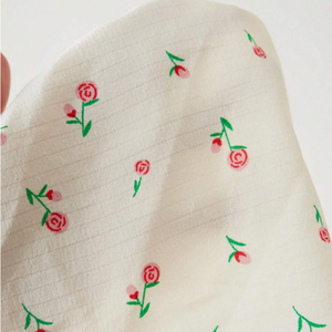 <strong>Plus</strong> <strong>Size</strong> Women's Pajama Oversize Sleepwear Large Rose Printed Pajamas for Women <strong>Set</strong> Square Neckline &amp; Bow Tie <strong>Loungewear</strong> <strong>Set</strong> - Product Image 6