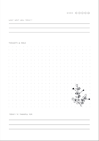 Journal de Santé Mentale Personnalisé à Couverture Rigide en Lin, pour l'Anxiété et Suivi Guidé, Pages Classiques Conçues, Carnet Premium de Haute Qualité