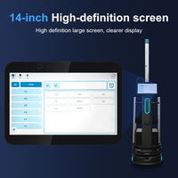 Antena CHAFON W101 Controlada por Aplicación, Eficiente, con G y V, para Gestión Automatizada de Inventario Autónoma, Ángulo Ajustable, ABS