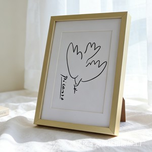 Cornice Rettangolare in Legno Kromapolis 2 Pezzi <span class=keywords><strong>per</strong></span> <span class=keywords><strong>Disegni</strong></span> dei Bambini, Formato A4, in MDF Ecologico, Colore Naturale, Verticale, <span class=keywords><strong>per</strong></span> <span class=keywords><strong>Collage</strong></span> Artistici e Foto - Product Image 3