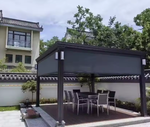 Pergolas et tonnelles <span class=keywords><strong>de</strong></span> <span class=keywords><strong>jardin</strong></span> en aluminium Architectural Harmony Prima - Extensions sans couture, <span class=keywords><strong>abri</strong></span> raffiné, durable et écologique - Product Image 1