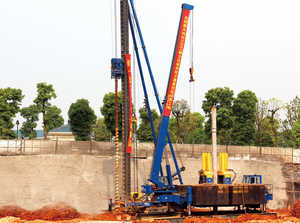 JVY1200H 유압 정적 파일 프레스 독특한 클램핑 압력 유지 시스템 긴 나선형 드릴링 리그 파일 드라이버 - Product Image 2