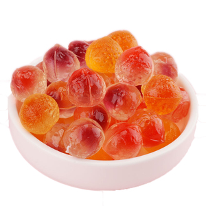 Caramelos Dulces de Diseño Personalizado con Certificado Halal, Caramelos de Goma con Forma de Bola con Relleno de Mermelada de Frutas - Product Image 6