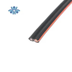 Solar PV Cables DC Panel 6mm2 4mm Extension Power System Station Copper Farm CE Certification Dual Wire