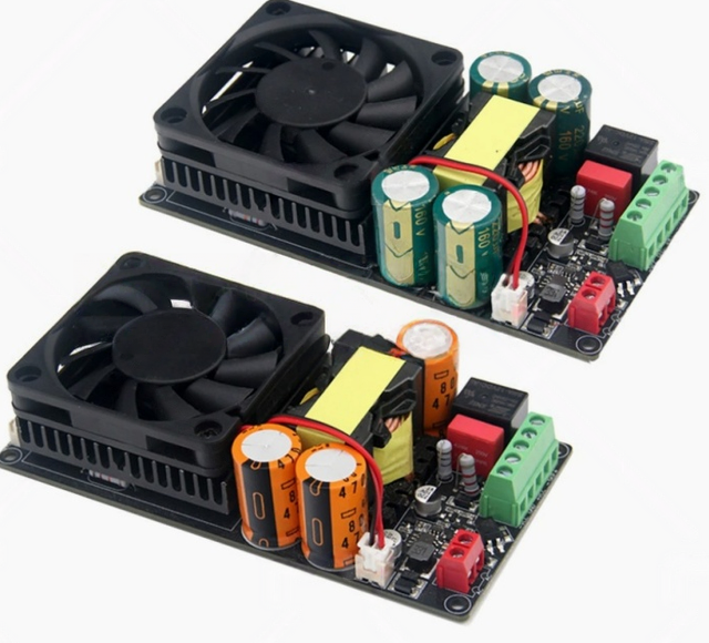 1000W Class D Mono Subwoofer Amplifier Board 1 Channel High Power Digital Audio Amp Module for Stage DJ Party Bass Speaker