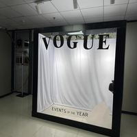 Cabina de Fotos Personalizada Vogue de Última Moda, Cabina de Fotos Tipo Revista para Fiestas, Bodas y Cumpleaños