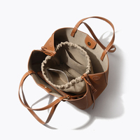 Sac a Main a Personaliser OEM/ODM sac à main en cuir véritable pour femmes sac fourre-tout à bandoulière rétro grande capacité