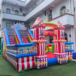 Perfect Inflatables: Tobogán Inflable con Piscina, Casa de Brinco con Tobogán, Juguete Inflable de Dibujos Animados, Popular en Parques Acuáticos - Product Image 2
