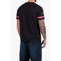 Grosir 150 Gram Kaos Sporty Bagnaia 63 100% Katun Hitam Anti-Susut Desain O-Neck Pakaian Pria untuk Ekspor