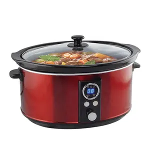 Sugoal elektrische Keramik Topf Topf 3 qt Slow Cooker mit Rührer Brod & Taylor Falt prüfer & Slow Cooker