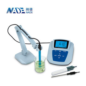 NADE <span class=keywords><strong>MP512</strong></span>-03 -2.000 ~ 19.999pH Laboratório Bancada Medidor de <span class=keywords><strong>pH</strong></span> de superfície plana de alta precisão para superfícies sólidas ou semi-sólidas úmidas - Product Image 2