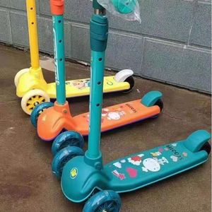 Childrens Scooter 3 In 1 Balance Bike Adjustable Foldable For Ages 2 12 Years Kids Toy Outdoor Ride On - Product Image 3