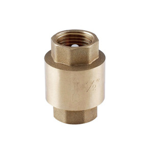 วาล์วกันกลับแบบสปริงทองเหลืองชนิดตัวเมีย สำหรับระบบส่งน้ำในอุตสาหกรรม - Product Image 5