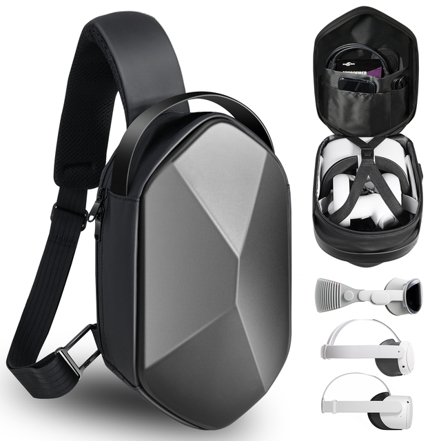 Portable Metaverse Storage Carrying Bag VR Glasses Virtual Reality Headsets and Controller Accessories Bag Waterproof Shockproof