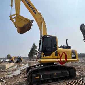 รถขุดไฮดรอลิกมือสองคุณภาพสูง PC360 ขนาด 36 ตัน พร้อมเครื่องยนต์ EPA CE รุ่นปี 2023 ใช้งานน้อย รวมลูกปืนและปั๊ม - Product Image 3