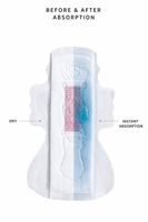 Serviette Hygiénique Anion Coton Macro Care de Fabrication en Gros pour Femmes, avec Ions Négatifs