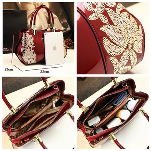 2024 mới sang trọng Thiết kế túi xách chất lượng cao của phụ nữ Gradient túi thương hiệu Crossbody Túi thời trang túi da đích thực - Product Image 2
