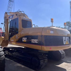 Pelle Caterpillar originale d'occasion de 20 tonnes Cat 320 320C pelleteuse de terrassement d'occasion Cat 320D 320D2L CAT320 CAT320C à vendre - Product Image 1