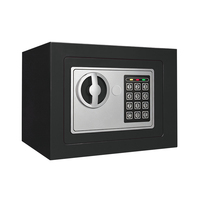 Caja Fuerte Digital Electrónica, Mini Caja de Seguridad para el Hogar, Caja Fuerte con Código Digital para Guardar Dinero, Joyas y Documentos