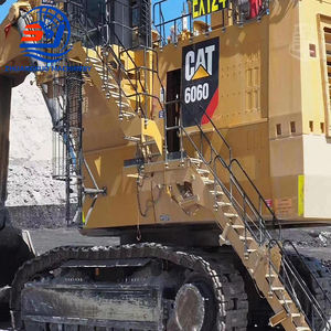 Buen estado Japón Original Bajo consumo de combustible Caterpillar 6060 Excavadora usada <span class=keywords><strong>600</strong></span> Toneladas Excavadora grande sobre orugas - Product Image 2