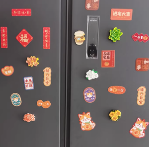 Magneti per Frigorifero in Resina 3D con Fiori, Design Botanici Assortiti (<span class=keywords><strong>Girasole</strong></span>, Rosa), Personalizzazione OEM di Logo e Confezione, Decorazione per la Casa - Product Image 6