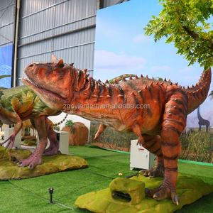 Dinosaure animatronique personnalisable de haute qualité grandeur nature pour parc d'attractions, Carnotaure féroce de la période jurassique - Product Image 4