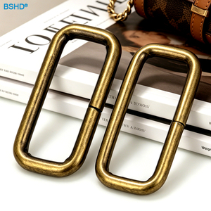 Hebilla Deslizante Rectangular de Metal Bronce Antiguo, Aleación de Zinc Premium Vintage para Cinturones, Bolsos y Correas de Cuero, Venta al por Mayor - Product Image 1