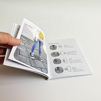Impresión de folletos de libros tamaño bolsillo personalizado