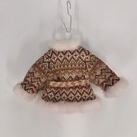 Rouge Mini 13CM Designer Pull De Noël Doux DIY Maison Personnalisable Taille À La Mode Décoration De Noël Usine En Gros