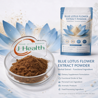 Poudre d'extrait de fleur de lotus bleu naturel pur, soluble dans l'eau, qualité alimentaire 30:1  50:1  100:1  200:1 Poudre d'extrait de lotus bleu