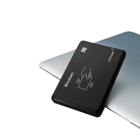 Lector de Tarjetas Inteligentes RFID de Escritorio GSC ISO 14443A, Lector de Tarjetas con Chip IC HF NFC de 13.56Mhz para Control de Acceso, Material ABS, Venta al Por Mayor
