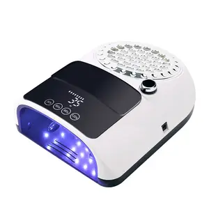 Factory Directly 2 In 1 Hot New High Power 126W Red Light Cordless And Rechargeable Led Uv Nail Lamp Continuous 12 Hours Working