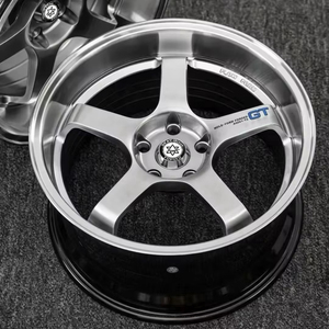 Oferta Especial: Llantas Flow Forming de 15-18 Pulgadas 4x100 5x100 5x114.3 JDM con Borde Profundo GT para <span class=keywords><strong>Honda</strong></span> <span class=keywords><strong>Civic</strong></span>, Nissan Z, Subaru, Tesla - Product Image 2