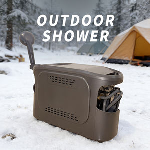 Chauffe-eau au <span class=keywords><strong>gaz</strong></span> portable pliable et écologique de 6 L avec carburant <span class=keywords><strong>propane</strong></span>/<span class=keywords><strong>butane</strong></span> - Conception peu encombrante pour le <span class=keywords><strong>camping</strong></span> et la caravane - Product Image 1