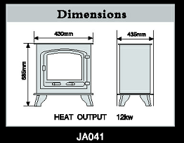 Vente chaude Chauffage de cheminée en bois autoportant à haute efficacité - Product Image 6