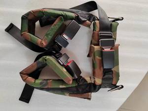 Accessori per trampolino per esterni commerciali per bambini imbracatura di sicurezza per trampolino <span class=keywords><strong>Bungee</strong></span> <span class=keywords><strong>Jumping</strong></span> imbracatura allargata e ispessita - Product Image 3