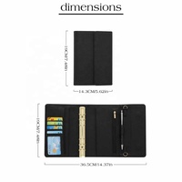 Organiseur de budget Hongbo en cuir litchi gaufré personnalisé A6 avec 6 anneaux dorés, idéal comme cadeau scolaire/de bureau le plus vendu