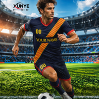 Kuest Wholesale – Nouveaux ensembles d'uniformes d'équipe personnalisés en polyester-coton confortables pour l'été, shorts de sport respirants pour hommes, services OEM