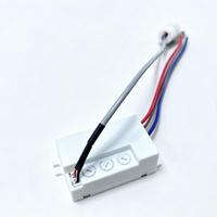 Détecteur de mouvement PIR séparé avec temporisation réglable et capteur infrarouge de luminosité et de présence humaine pour lampes