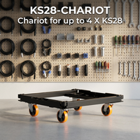 Chariot de transport KS28-CHARIOT pour un maximum de 4 caissons de subwoofer KS28